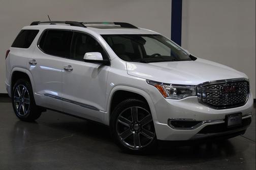White Frost Tricoat 2017 GMC Acadia Denali