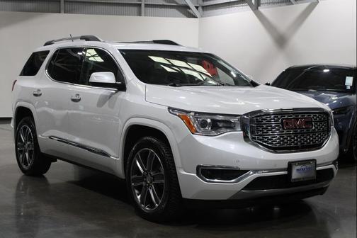 White Frost Tricoat 2017 GMC Acadia Denali