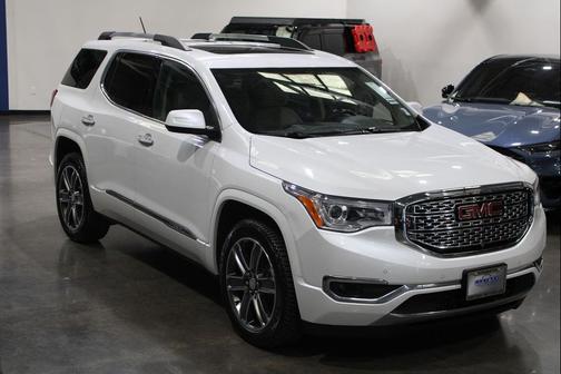 White Frost Tricoat 2017 GMC Acadia Denali
