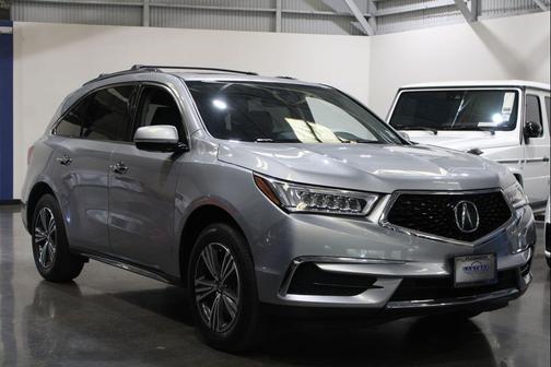 Lunar Silver Metallic 2018 Acura MDX 3.5L