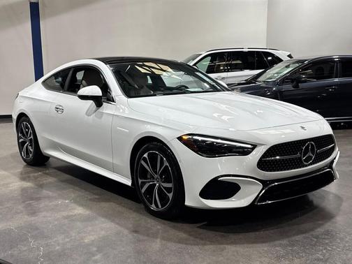 White 2024 Mercedes-Benz CLE 300 4MATIC Coupe