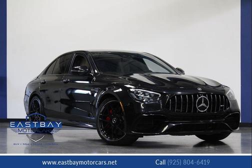 Black 2021 Mercedes-Benz AMG E 63 S 4MATIC+