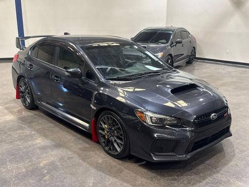Dark Gray Metallic 2019 Subaru WRX STI Base