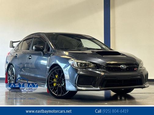 Dark Gray Metallic 2019 Subaru WRX STI Base