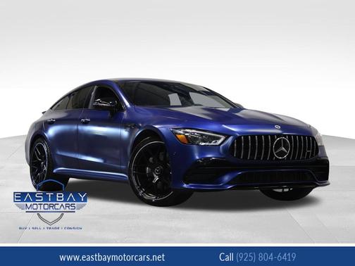 designo Brilliant Blue Magno 2020 Mercedes-Benz AMG GT 53 4-Door