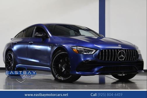 Blue 2020 Mercedes-Benz AMG GT 53 4-Door