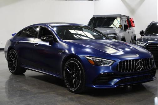Blue 2020 Mercedes-Benz AMG GT 53 4-Door