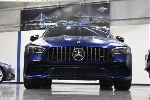 designo Brilliant Blue Magno 2020 Mercedes-Benz AMG GT 53 4-Door