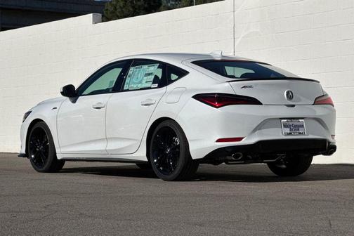 Platinum White Pearl 2026 Acura Integra FWD A-Spec