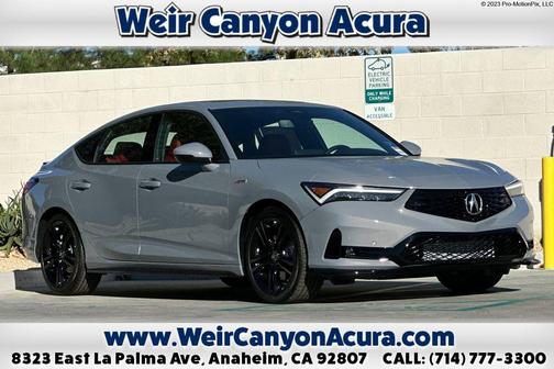 Urban Gray Pearl 2026 Acura Integra FWD A-Spec with Technology