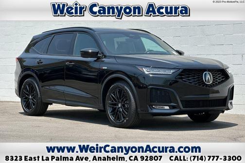 Majestic Black Pearl 2026 Acura MDX A-SPEC Advance Package