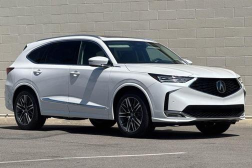 Platinum White Pearl 2026 Acura MDX Advance Package