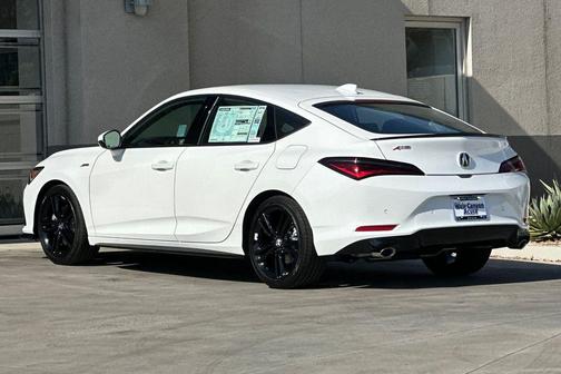 Platinum White Pearl 2026 Acura Integra FWD A-Spec with Technology