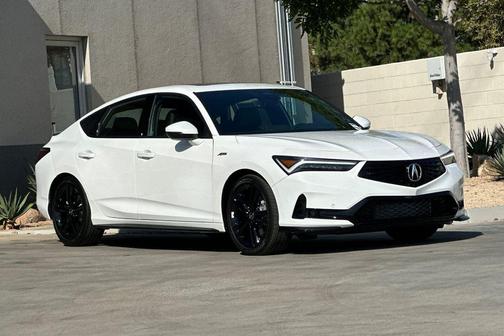 Platinum White Pearl 2026 Acura Integra FWD A-Spec with Technology