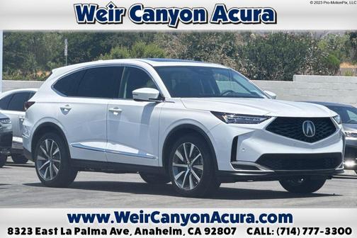 Platinum White Pearl 2026 Acura MDX Technology Package