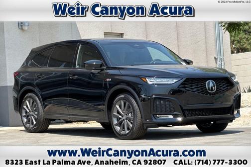 Majestic Black Pearl 2026 Acura MDX A-SPEC