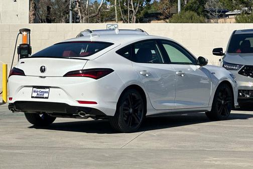 Platinum White Pearl 2026 Acura Integra FWD A-Spec with Technology