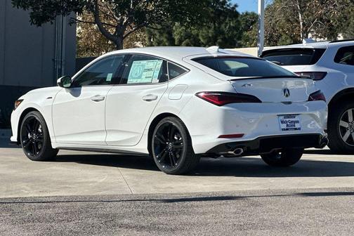 Platinum White Pearl 2026 Acura Integra FWD A-Spec with Technology
