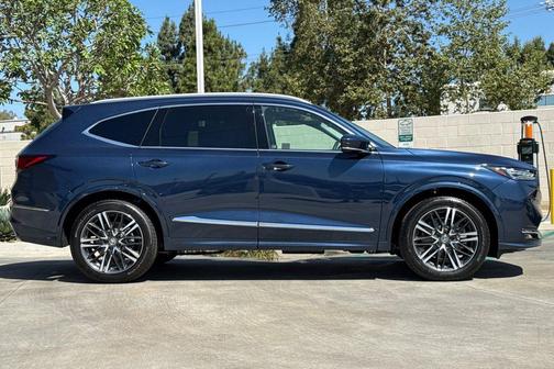 Canyon River Blue Metallic 2026 Acura MDX Advance Package