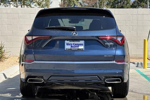 Canyon River Blue Metallic 2026 Acura MDX Advance Package