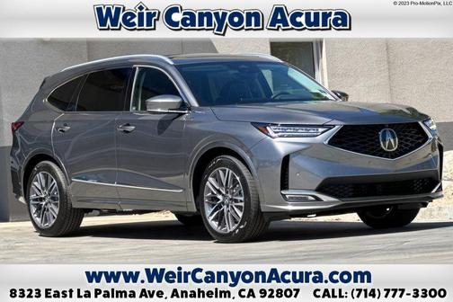 Liquid Carbon Metallic 2026 Acura MDX Advance Package