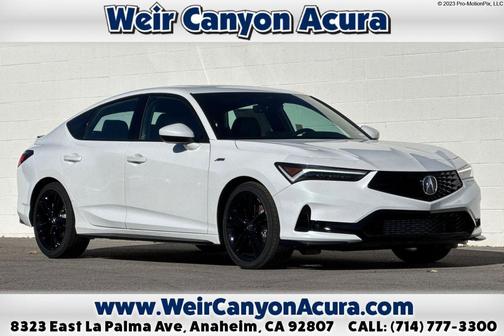 Platinum White Pearl 2026 Acura Integra FWD A-Spec