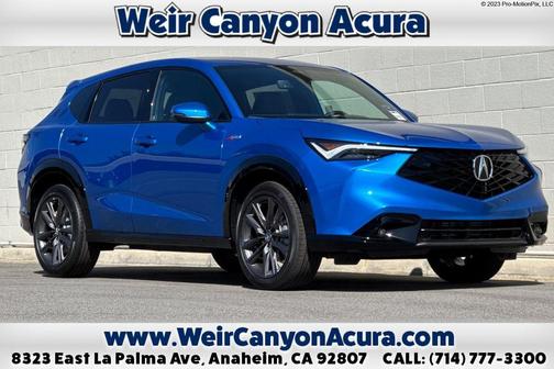Double Apex Blue Pearl II 2026 Acura ADX w/A-Spec Package