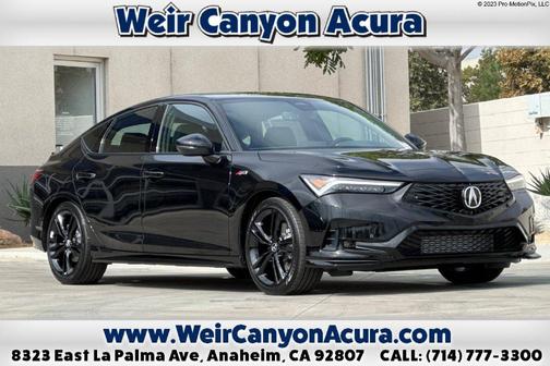 Majestic Black Pearl 2026 Acura Integra FWD A-Spec with Technology