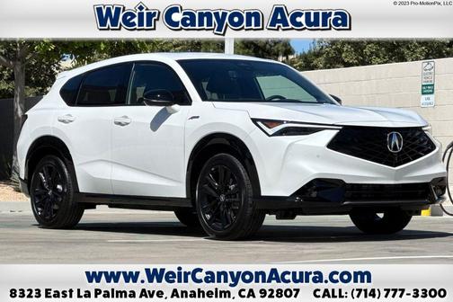 Platinum White Pearl 2026 Acura ADX w/A-Spec Advance Package