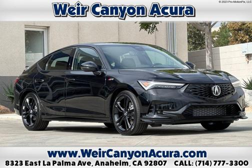 Majestic Black Pearl 2026 Acura Integra FWD A-Spec with Technology