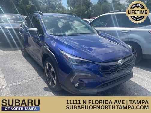 Sapphire Blue Pearl 2024 Subaru Crosstrek Limited