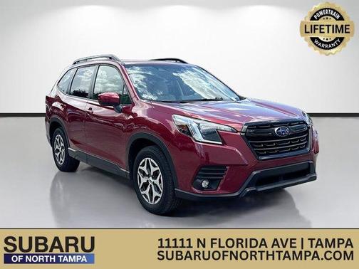 Crimson Red Pearl 2024 Subaru Forester Premium