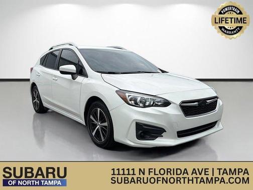 Crystal White Silica 2019 Subaru Impreza 2.0i Premium