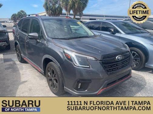 Magnetite Gray Metallic 2022 Subaru Forester Sport