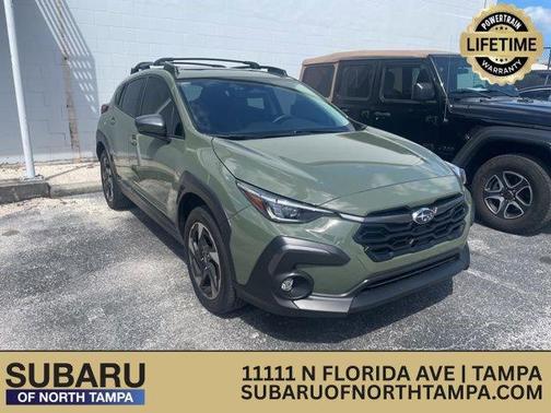 Alpine Green 2024 Subaru Crosstrek Limited