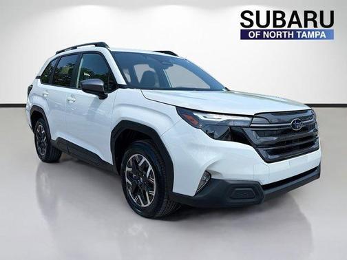 Crystal White Pearl 2026 Subaru Forester Premium