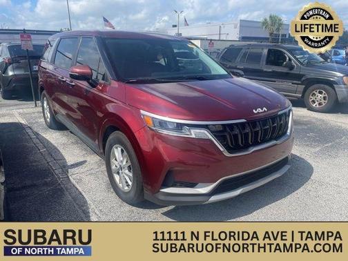 Flare Red 2023 Kia Carnival LX