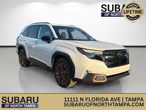 Crystal White Pearl 2026 Subaru Forester Sport