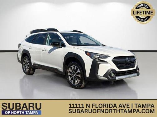 Crystal White Pearl 2025 Subaru Outback Limited