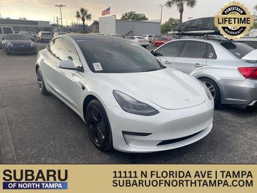 Pearl White Multi 2023 Tesla Model 3 Base