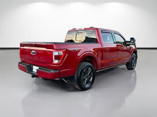 Red Metallic 2023 Ford F-150 Lariat