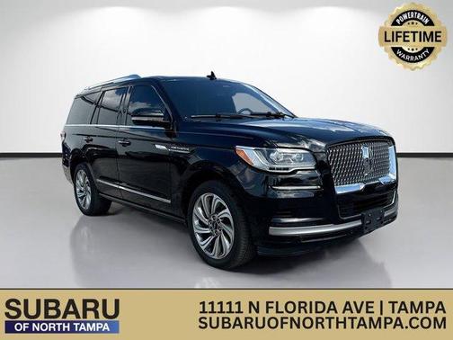 Black Metallic 2022 Lincoln Navigator Reserve