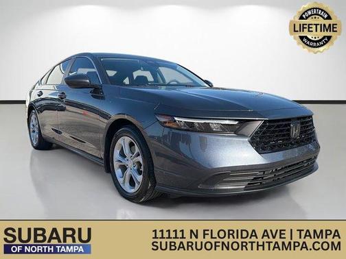 Meteorite Gray Metallic 2024 Honda Accord LX