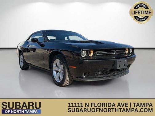 Pitch Black Clearcoat 2023 Dodge Challenger SXT