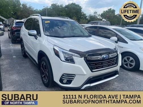 Crystal White Pearl 2023 Subaru Forester Touring
