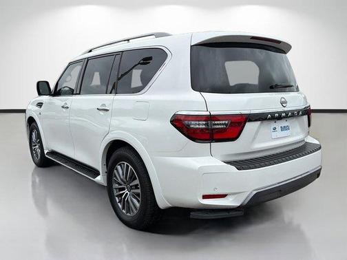Aspen White 2022 Nissan Armada SL