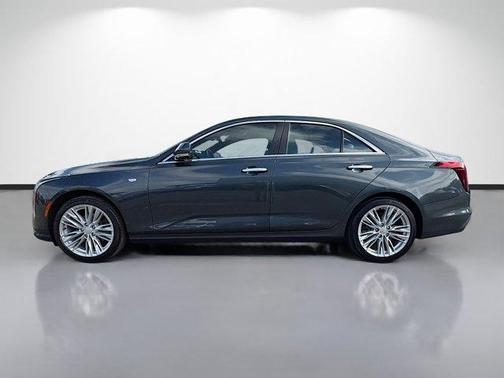 Shadow Metallic 2022 Cadillac CT4 Premium Luxury