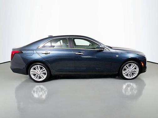 Shadow Metallic 2022 Cadillac CT4 Premium Luxury