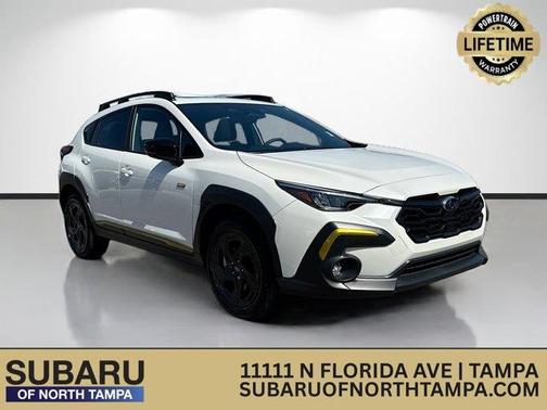 Crystal White Pearl 2025 Subaru Crosstrek Sport