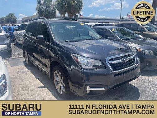 Dark Gray Metallic 2018 Subaru Forester 2.5i Touring